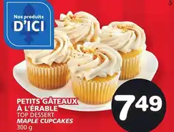 Marches Tradition TOP DESSERT MAPLE CUPCAKES offer