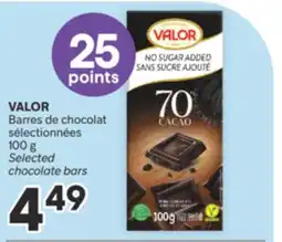 Brunet VALOR Barres de chocolat sélectionnées offer