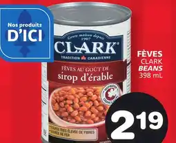 Marches Tradition CLARK BEANS offer