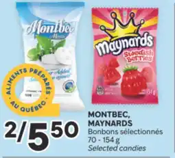 Brunet MONTBEC, MAYNARDS Bonbons sélectionnés offer