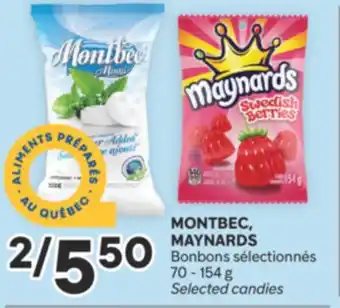 Brunet MONTBEC, MAYNARDS Bonbons sélectionnés offer