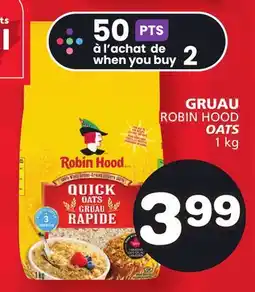 Marches Tradition ROBIN HOOD OATS offer