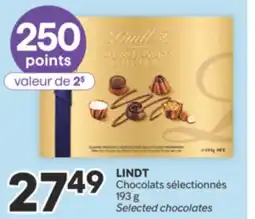 Brunet LINDT Chocolats sélectionnés offer