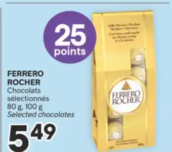 Brunet FERRERO ROCHER Chocolats sélectionnés offer