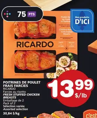 Marches Tradition RICARDO FRESH STUFFED CHICKEN BREASTS offer