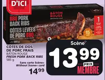 Marches Tradition BÂTON ROUGE FRESH PORK BACK RIBS offer