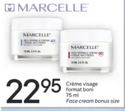 Brunet MARCELLE Crème visage format boni offer