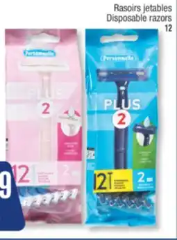 Jean Coutu Personnelle Disposable razors 12 offer