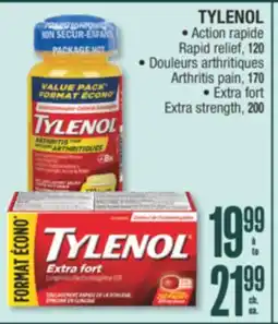 Jean Coutu TYLENOL Selected Products offer