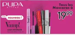 Brunet PUPA VOLUME EXTENSION 3D LASH EXTENDER Tous les Mascaras offer