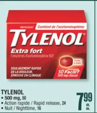 Jean Coutu TYLENOL offer