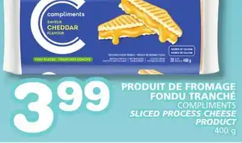 Marches Tradition COMPLIMENTS SLICED PROCESS CHEESE PRODUCT offer