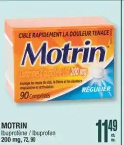 Jean Coutu MOTRIN Ibuprofen 200 mg offer