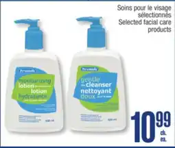 Jean Coutu PERSONNELLE Selected facial care products offer