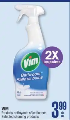 Jean Coutu VIM Selected cleaning products offer