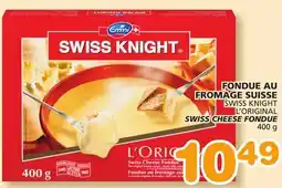 Marches Tradition SWISS KNIGHT L'ORIGINAL SWISS CHEESE FONDUE offer