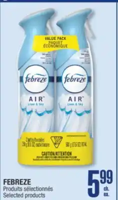 Jean Coutu FEBREZE Selected products offer