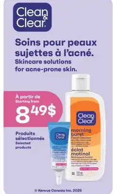 Jean Coutu Clean Clear Selected products offer