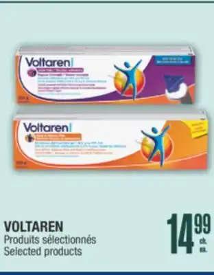 Jean Coutu VOLTAREN Selected products offer