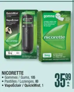 Jean Coutu NICORETTE offer