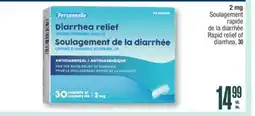 Jean Coutu Personnelle Rapid relief of diarrhea offer