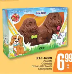 Jean Coutu JEAN-TALON Chocolates Selected sizes offer