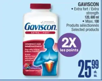 Jean Coutu GAVISCON Selected products offer