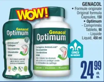 Jean Coutu GENACOL Optimum offer