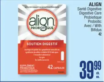 Jean Coutu ALIGN Digestive Care Probiotic With Bifidus offer