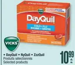 Jean Coutu VICKS DayQuil NyQuil ZzzQuil Selected products offer