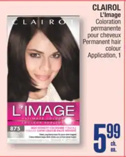 Jean Coutu CLAIROL L'Image Permanent hair colour Application, 1 offer