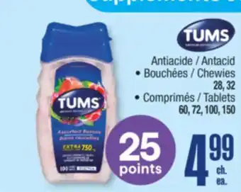 Jean Coutu TUMS Antacid offer