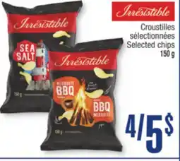 Jean Coutu IRRESISTIBLES Selected chips offer