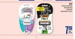 Jean Coutu BIC Selected disposable razors offer