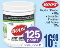 Jean Coutu BOOST Powder offer