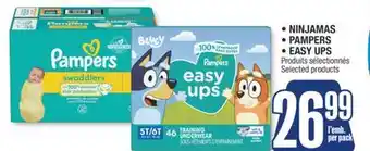 Jean Coutu NINJAMAS, PAMPERS, EASY UPS Selected products offer