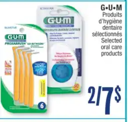 Jean Coutu G•U•M Selected oral care products offer