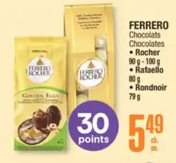 Jean Coutu FERRERO Chocolates offer