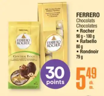 Jean Coutu FERRERO Chocolates offer