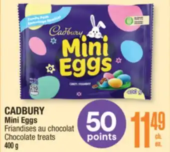 Jean Coutu CADBURY Mini Eggs Chocolate treats offer