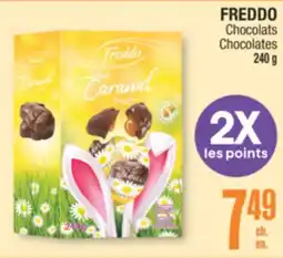 Jean Coutu FREDDO Chocolates offer