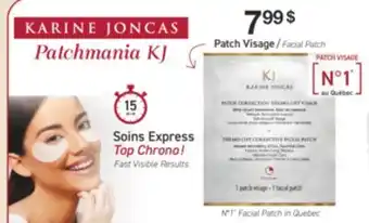 Jean Coutu KARINE JONCAS Facial Patch offer