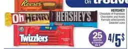 Jean Coutu HERSHEY Chocolates and treats offer