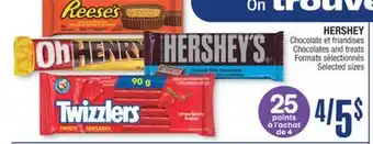 Jean Coutu HERSHEY Chocolates and treats offer