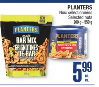 Jean Coutu PLANTERS Selected nuts offer