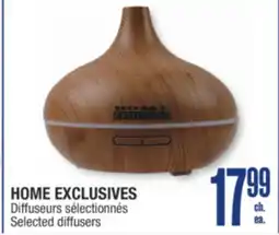 Jean Coutu HOME EXCLUSIVES Selected diffusers offer