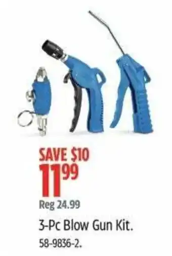 Canadian Tire Blow Gun Kit offer