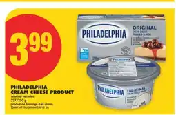 No Frills PHILADELPHIA CREAM CHEESE PRODUCT, 227/250 G offer