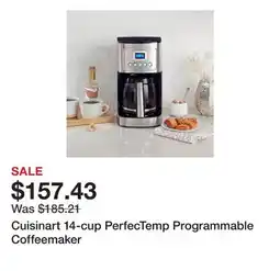 Bed Bath & Beyond Cuisinart 14-cup PerfecTemp Programmable Coffeemaker offer