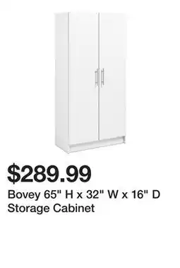 Wayfair Bovey 65 H x 32 W x 16 D Storage Cabinet offer